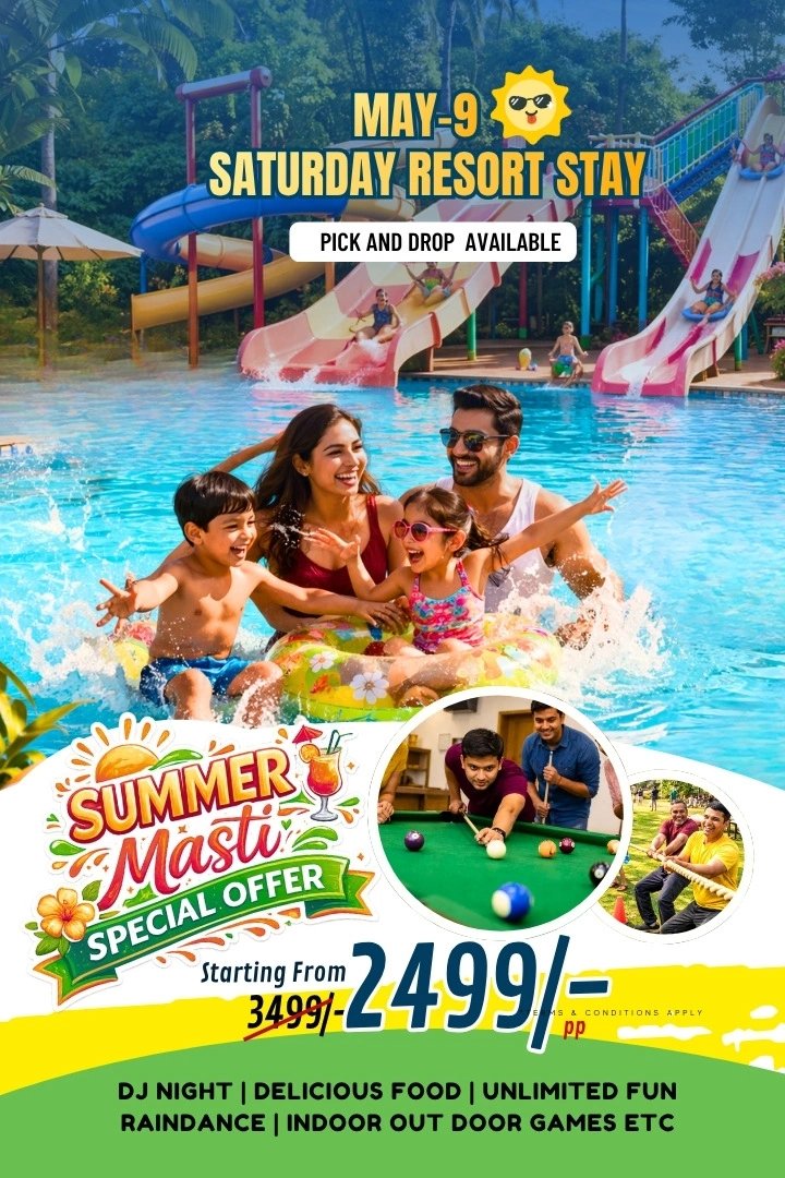 weekend resort stay