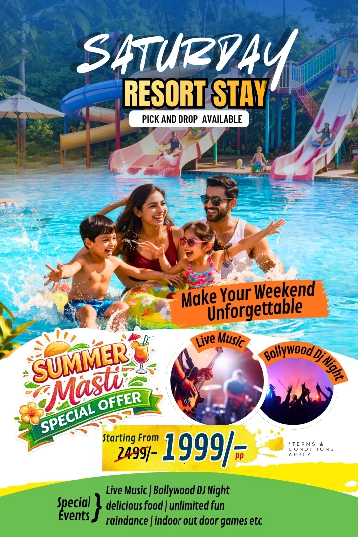 weekend resort stay